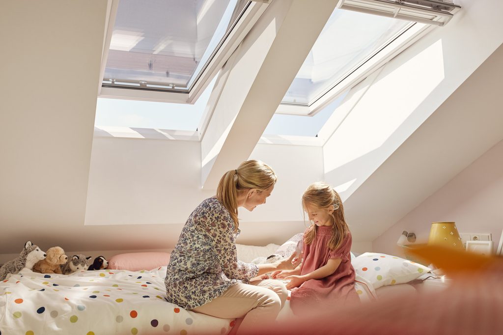 Double Action Roof Window