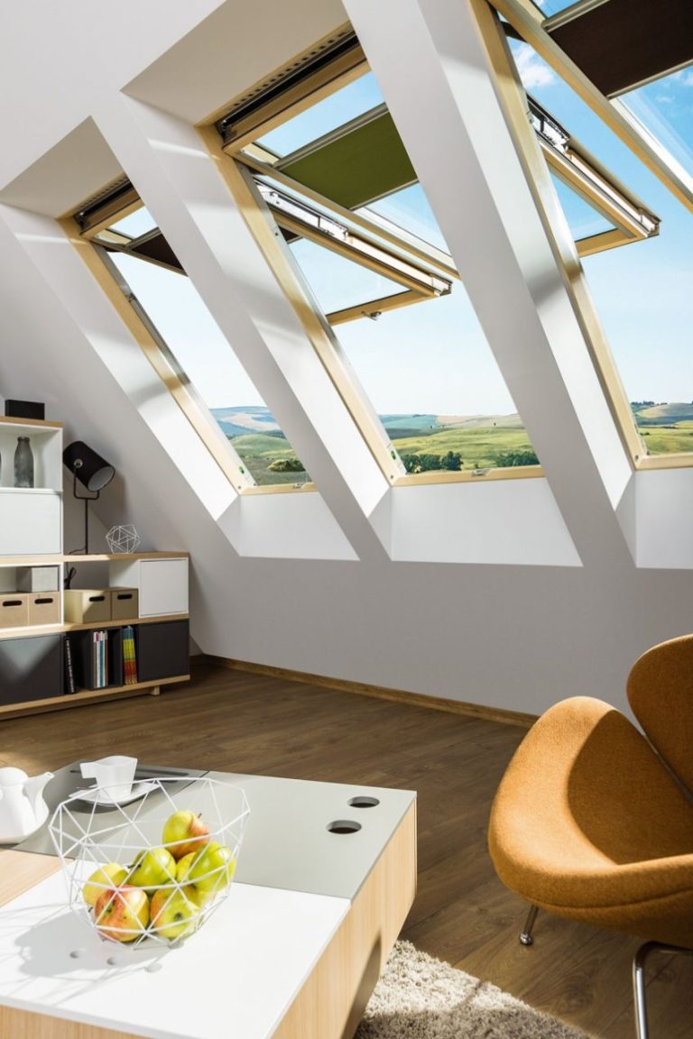 ATTIC CONVERSION WITH ROOF WINDOWS