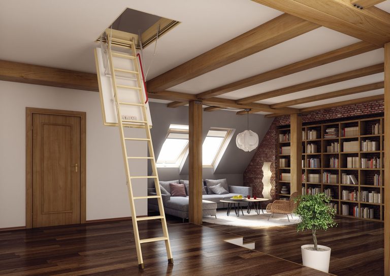WOODEN LOFT LADDERS